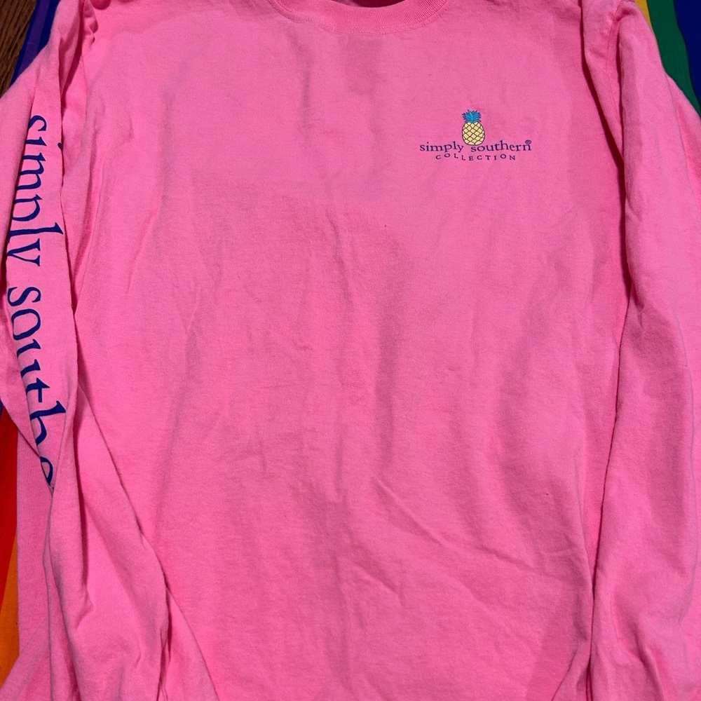 NWOT simply southern long sleeve shirt M